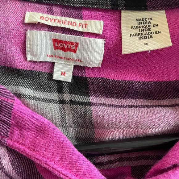 Plaid Button Up - Picture 3 of 3